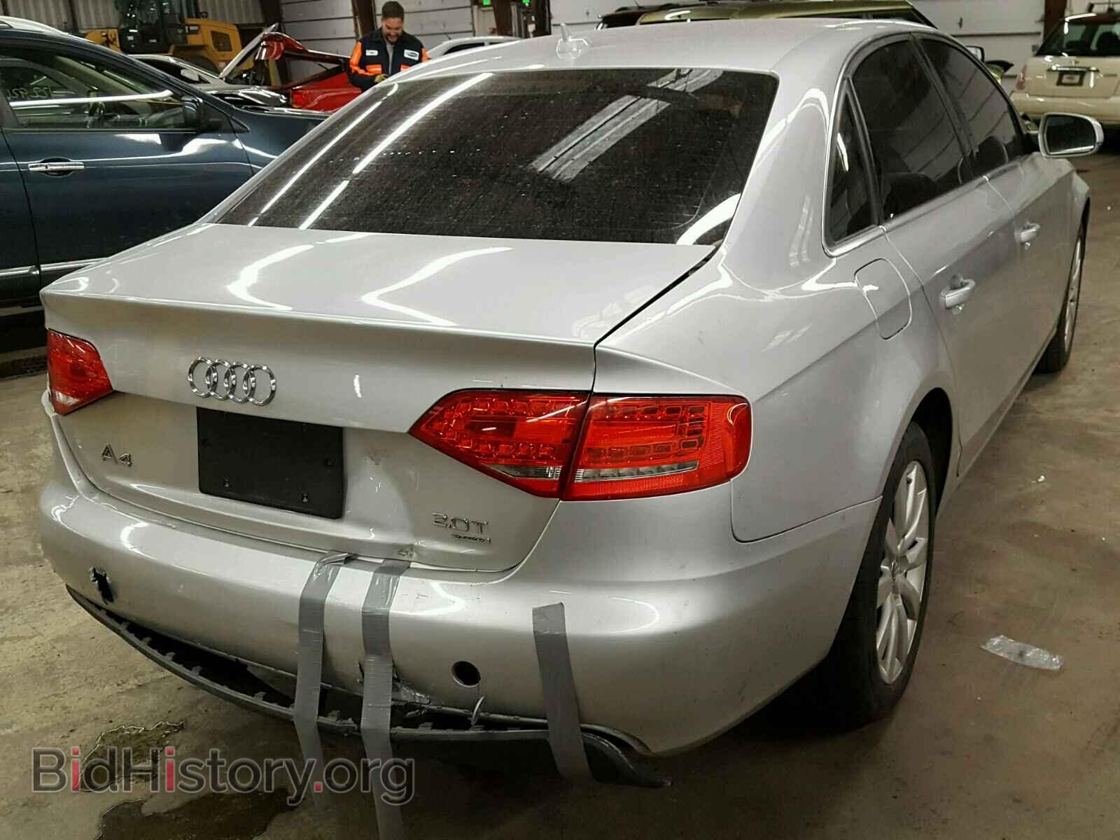 2012 AUDI A4 - VIN: WAUBFAFL4CN018200 - Photo 4