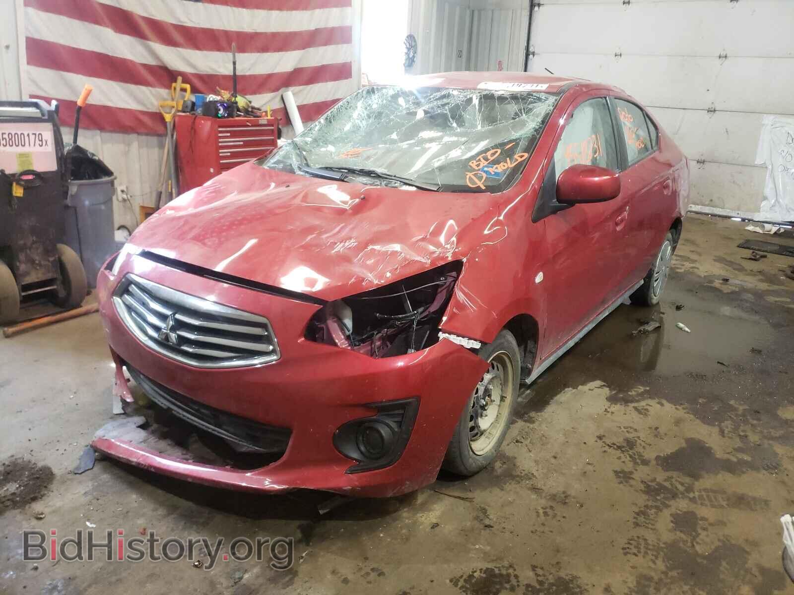 2019 MITSUBISHI MIRAGE - VIN: ML32F3FJ4KHF00262 - Фото 2