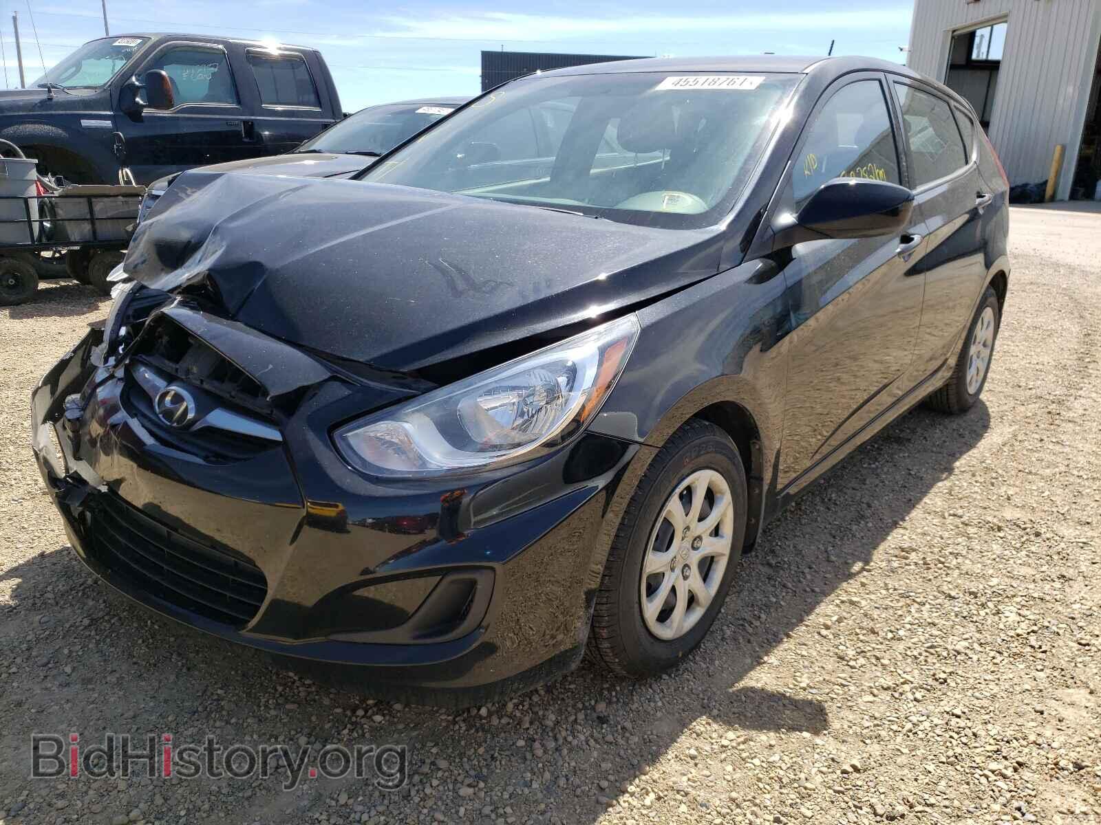2014 HYUNDAI ACCENT - VIN: KMHCT5AE5EU167073 - Фото 2
