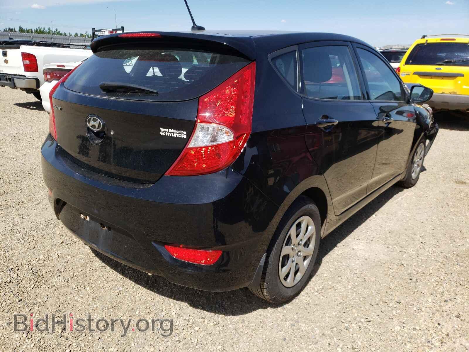 2014 HYUNDAI ACCENT - VIN: KMHCT5AE5EU167073 - Фото 4