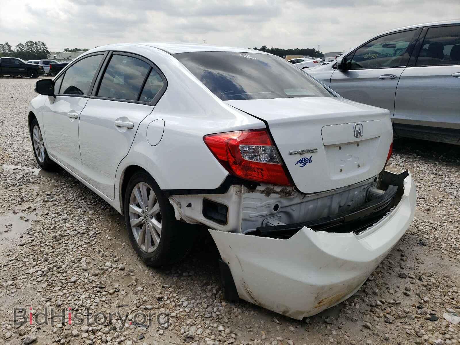 2012 HONDA CIVIC - VIN: 2HGFB2F83CH334540 - Фото 3