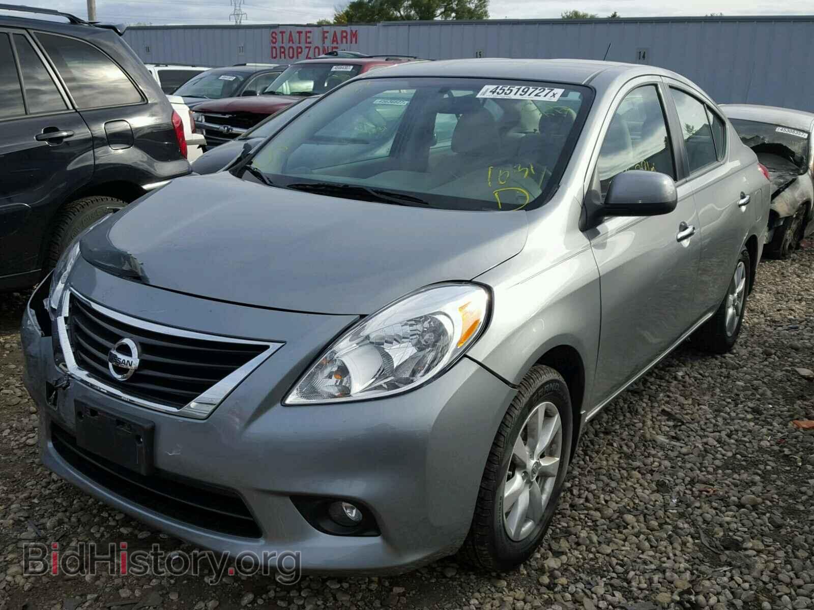 2012 NISSAN VERSA - VIN: 3N1CN7AP9CL942920 - Фото 2