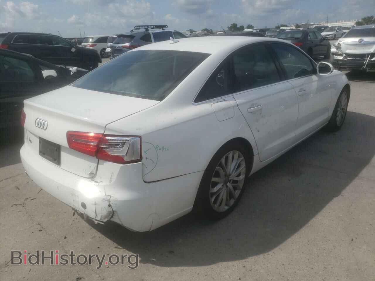 2013 AUDI A6 - VIN: WAUDFAFC2DN033496 - Фото 4