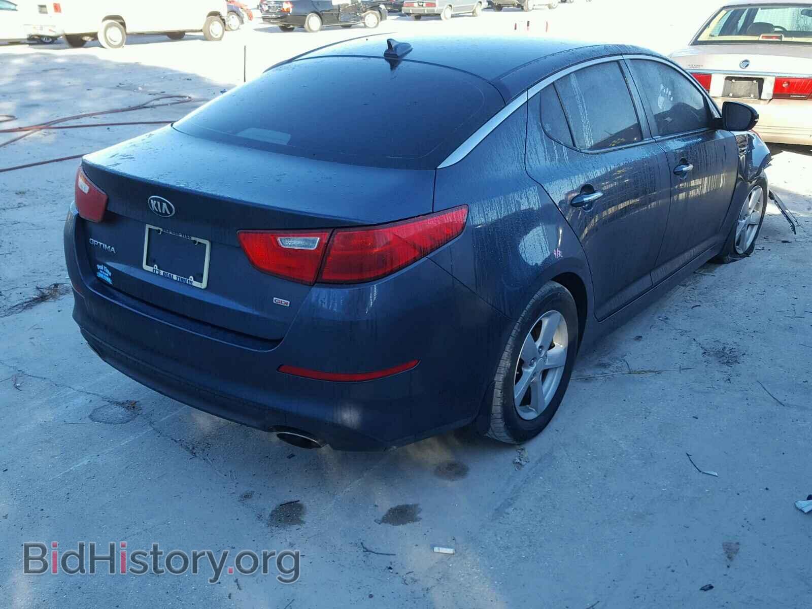 2015 KIA OPTIMA - VIN: KNAGM4A77F5559804 - Photo 4