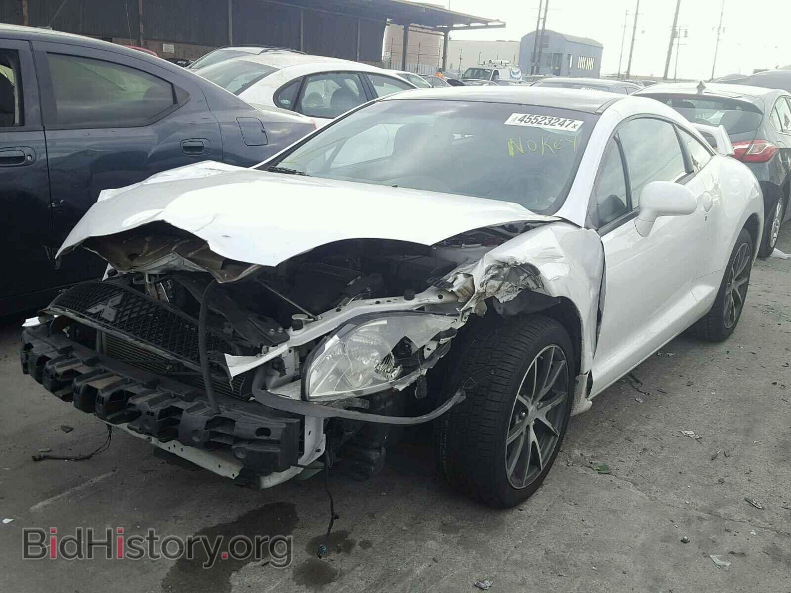 2011 MITSUBISHI ECLIPSE - VIN: 4A31K5DF2BE016763 - Фото 2