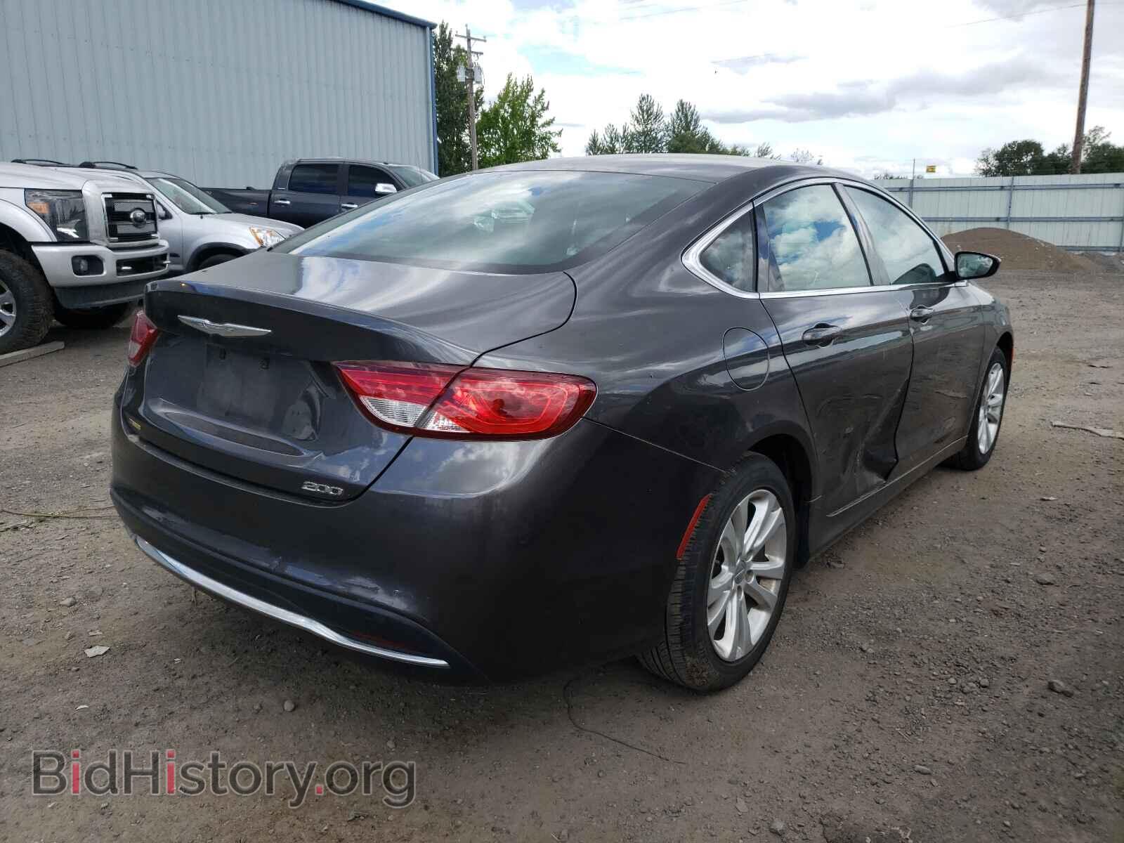 2015 CHRYSLER 200 - VIN: 1C3CCCAB7FN586542 - Фото 4