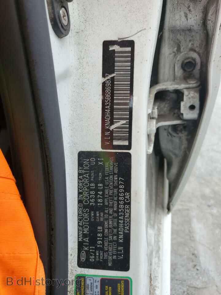 2011 KIA RIO - VIN: KNADH4A35B6869877 - Photo 12