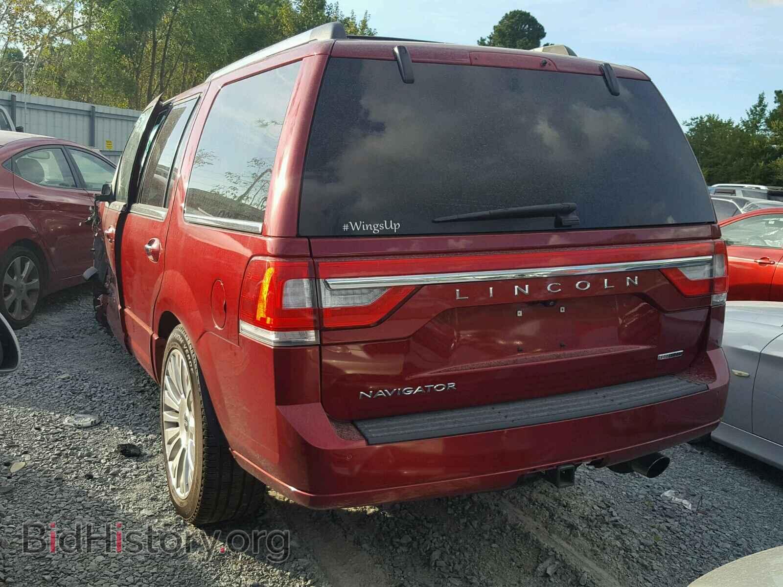 2015 LINCOLN NAVIGATOR - VIN: 5LMJJ2HT3FEJ02599 - Фото 3