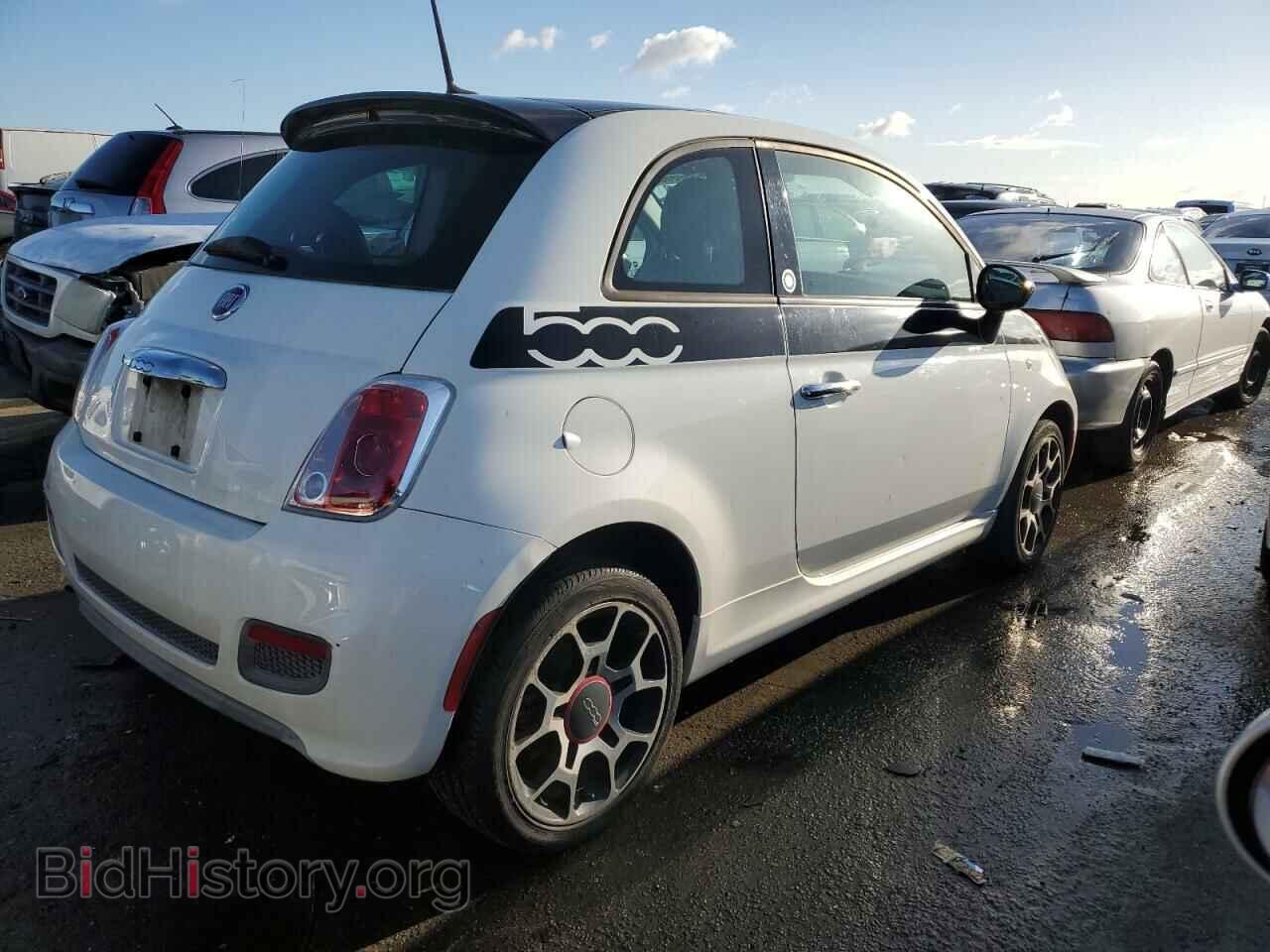 2012 FIAT 500 - VIN: 3C3CFFBR5CT500273 - Фото 3