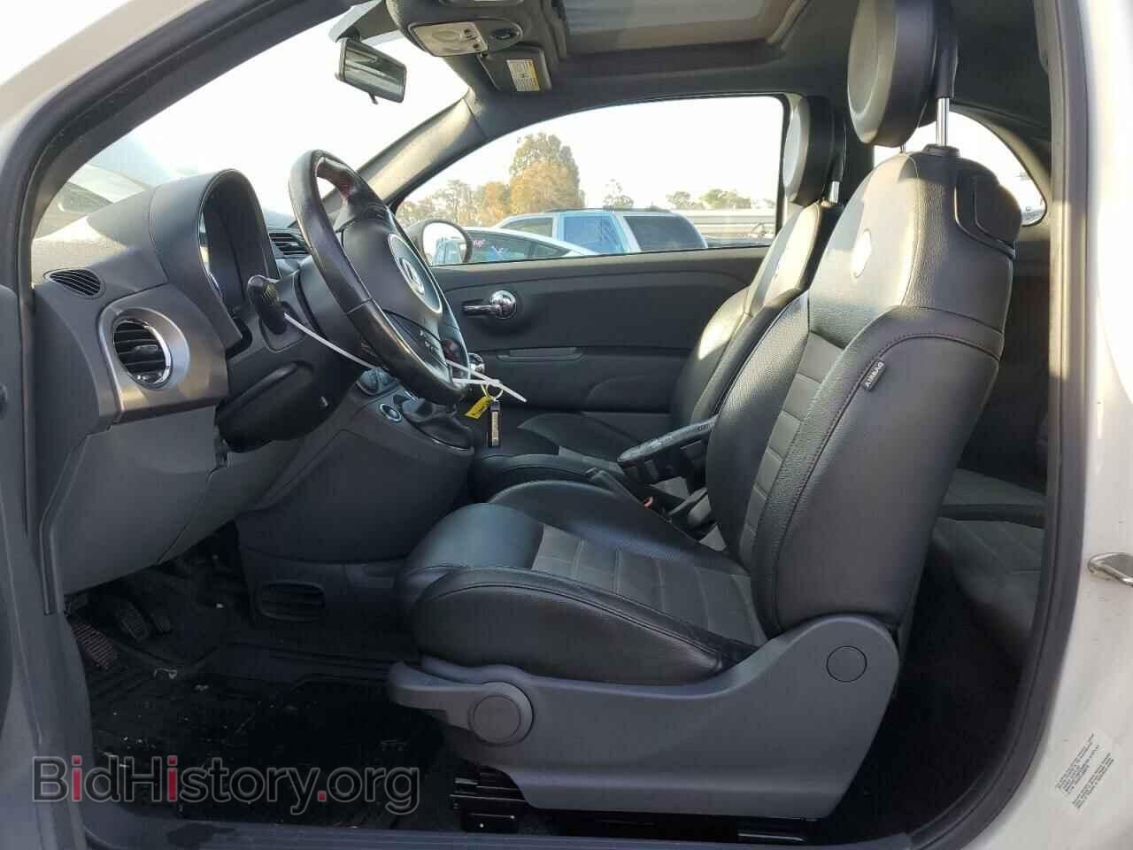 2012 FIAT 500 - VIN: 3C3CFFBR5CT500273 - Фото 7