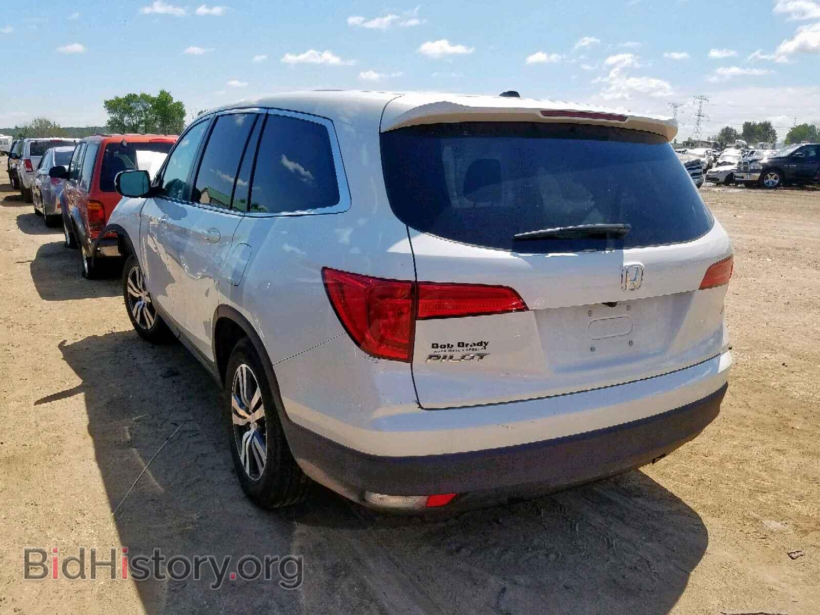 2017 HONDA PILOT EX - VIN: 5FNYF5H43HB036896 - Фото 3