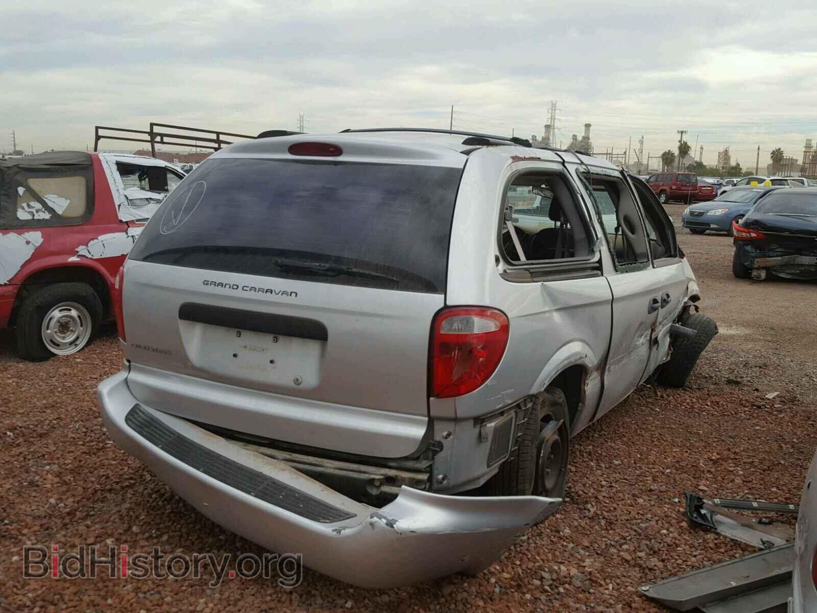 2007 DODGE CARAVAN - VIN: 1D4GP24RX7B178787 - Фото 4