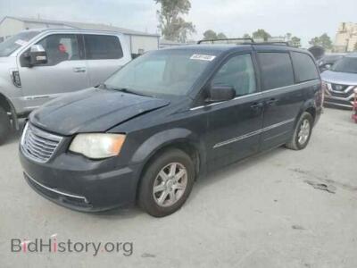 2011 Chrysler MINIVAN Touring, black — VIN 2A4RR5DG3BR720011, Copart