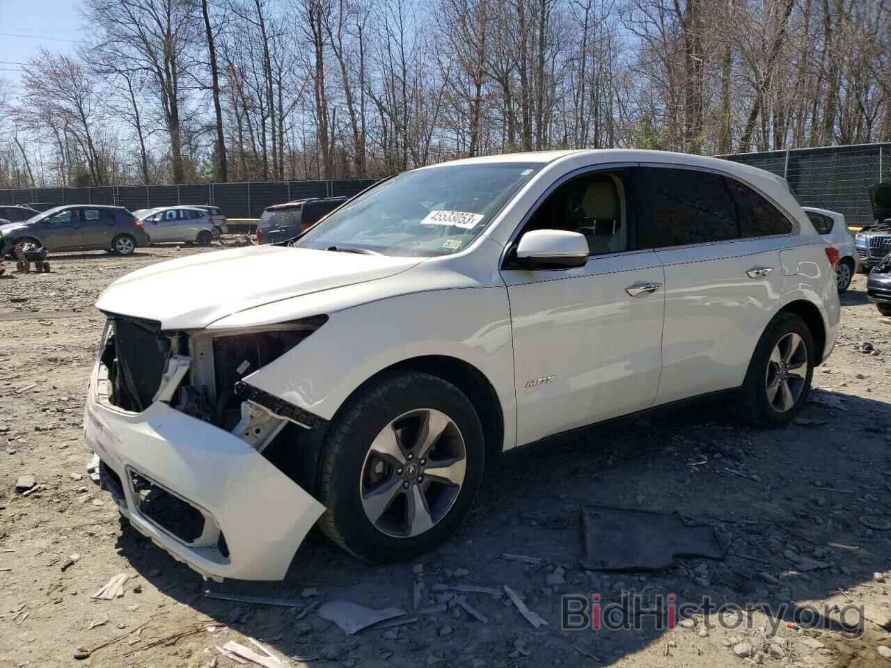 Фотография 5FRYD4H28GB058596 - ACURA MDX 2016