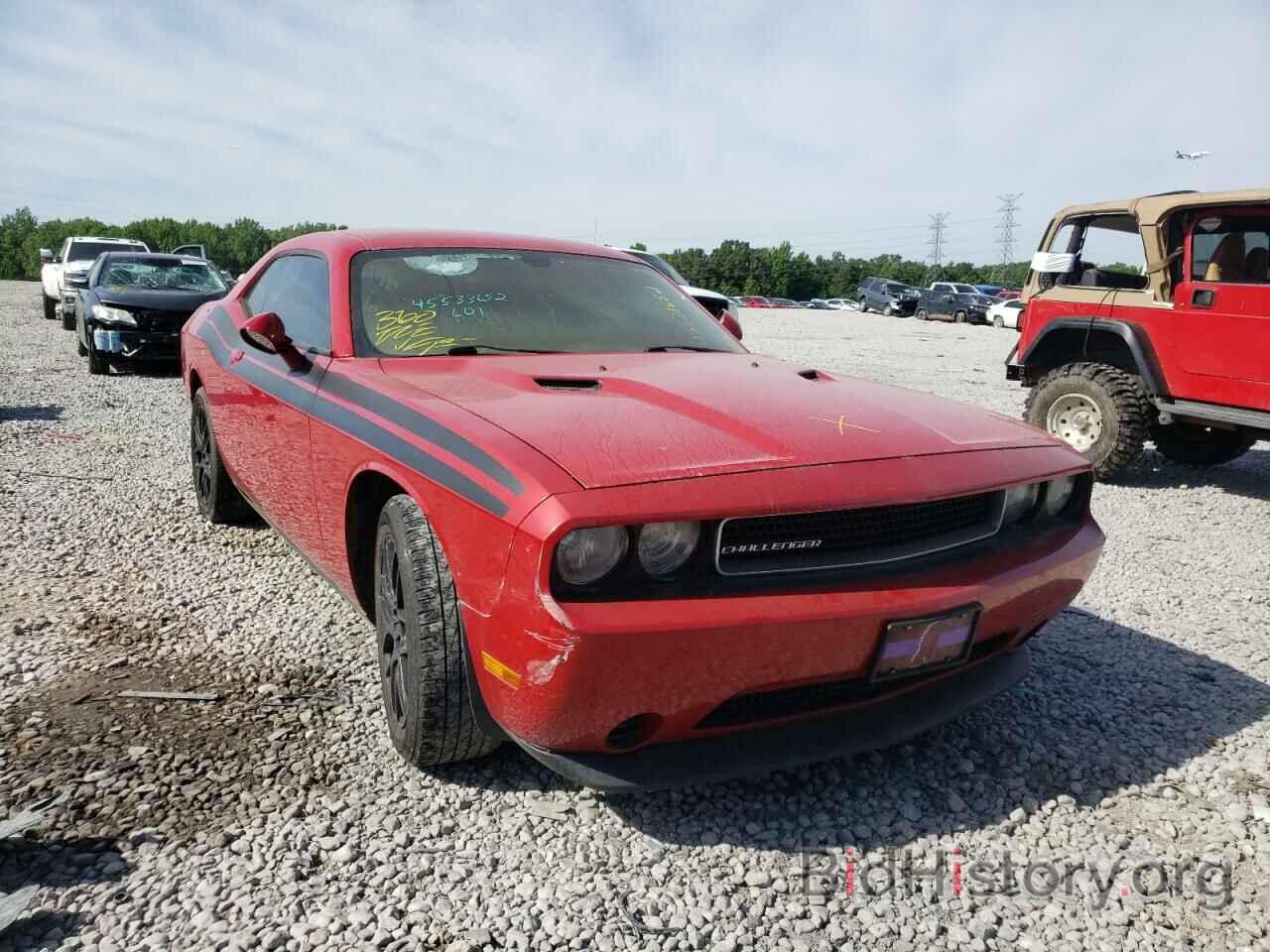 Photo 2C3CDYAG8CH291489 - DODGE CHALLENGER 2012