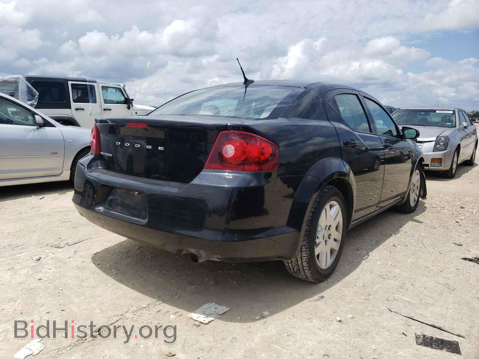 2013 DODGE AVENGER - VIN: 1C3CDZAB9DN582568 - Фото 4