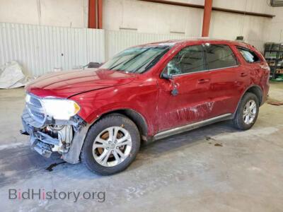 2013 Dodge DURANGO SXT, бордовый — VIN 1C4RDHAG4DC530188, Copart