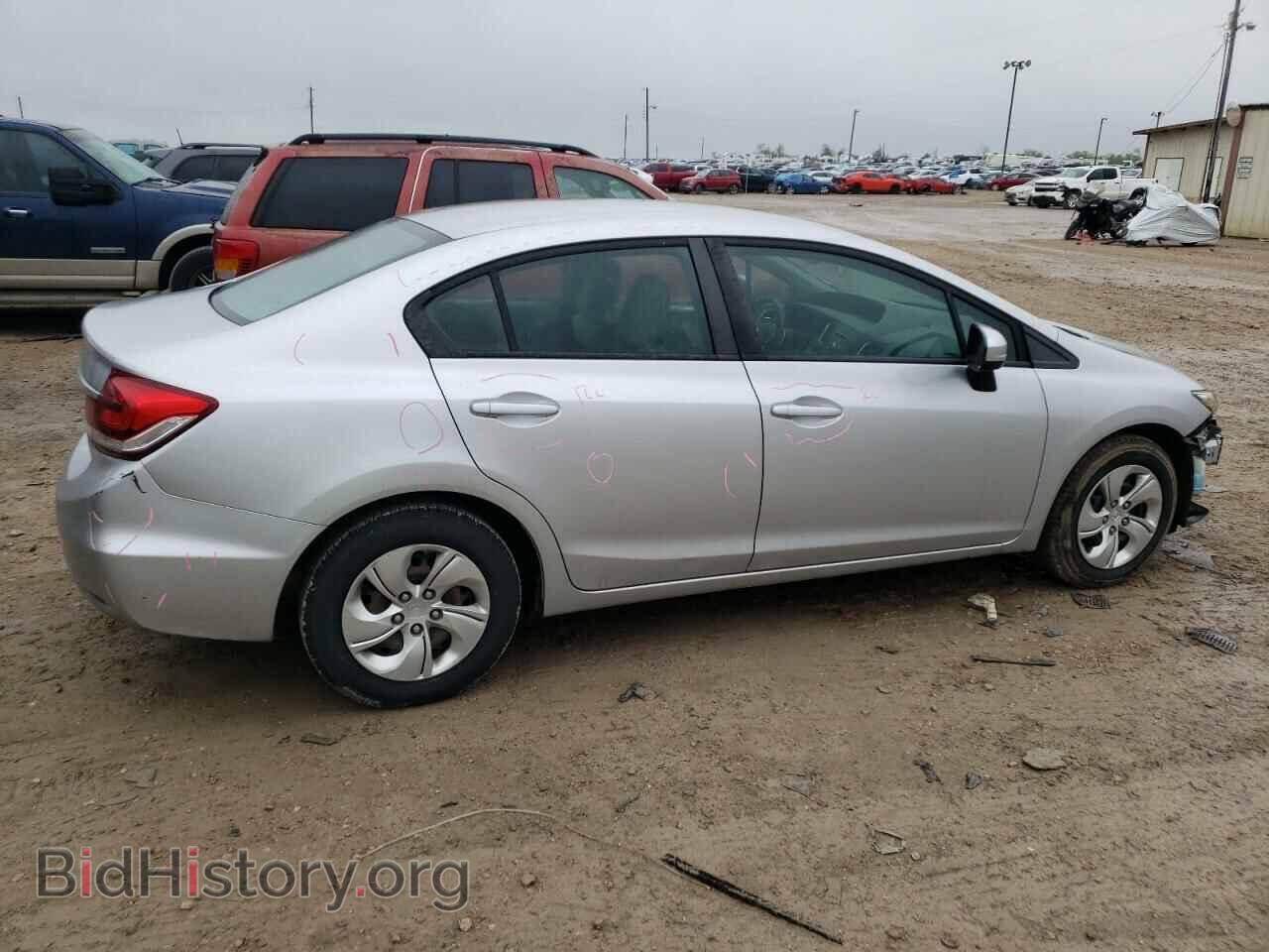 2014 HONDA CIVIC - VIN: 19XFB2F54EE024562 - Фото 3