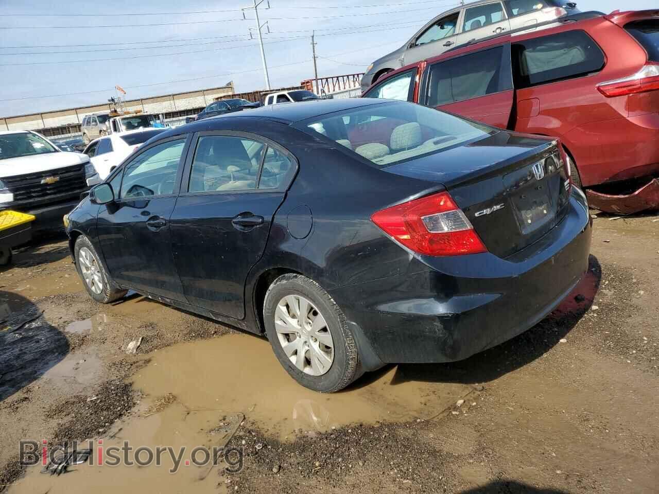 2012 HONDA CIVIC - VIN: 19XFB2F57CE004691 - Фото 2