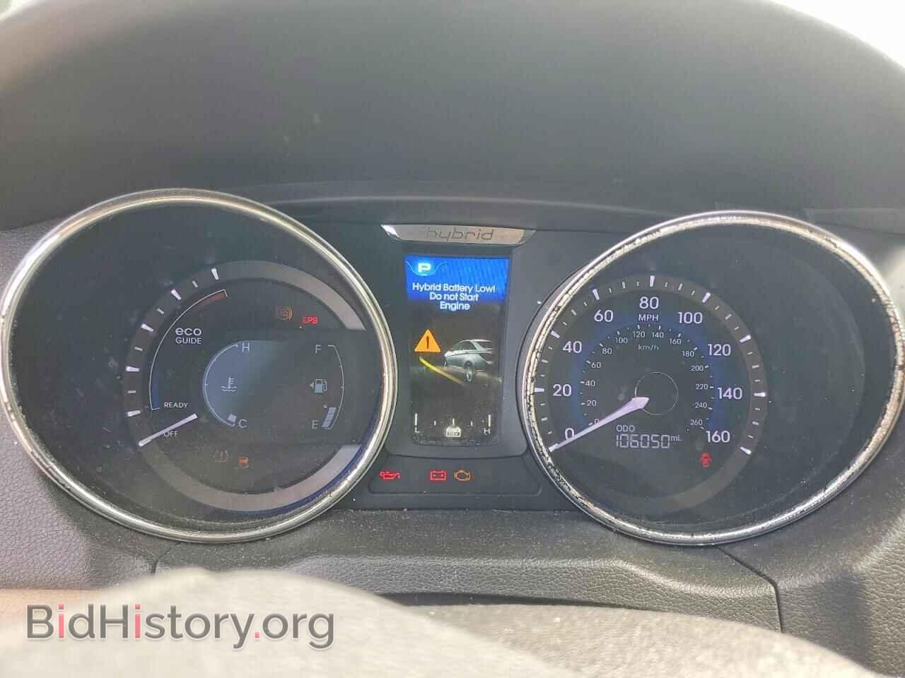 2014 HYUNDAI SONATA - VIN: KMHEC4A48EA109650 - Фото 9