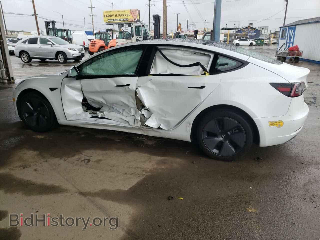 2022 TESLA MODEL 3 - VIN: 5YJ3E1EA6NF321815 - Фото 2