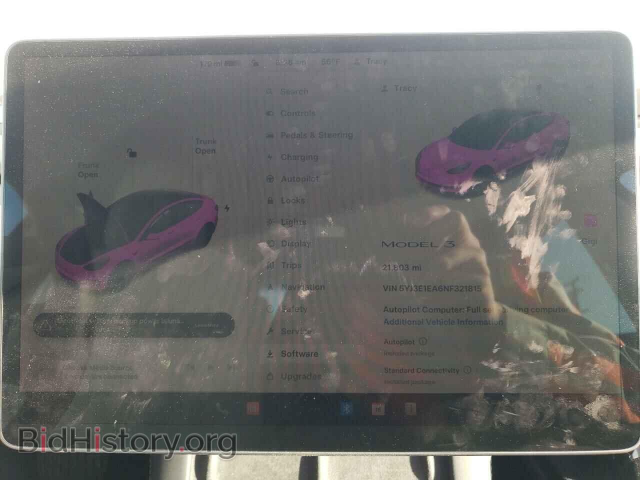 2022 TESLA MODEL 3 - VIN: 5YJ3E1EA6NF321815 - Фото 9