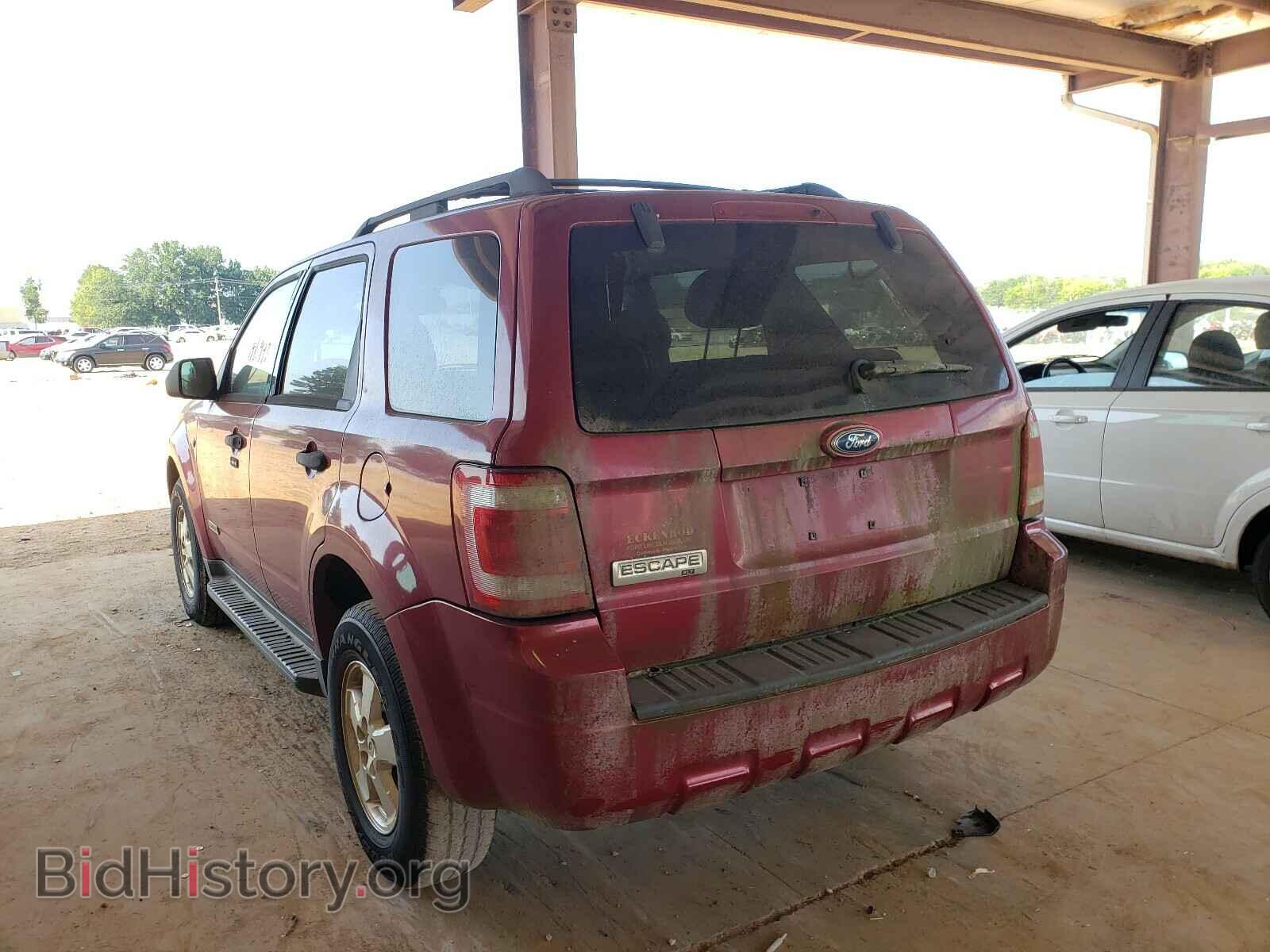 2008 FORD ESCAPE - VIN: 1FMCU03178KB06155 - Photo 3
