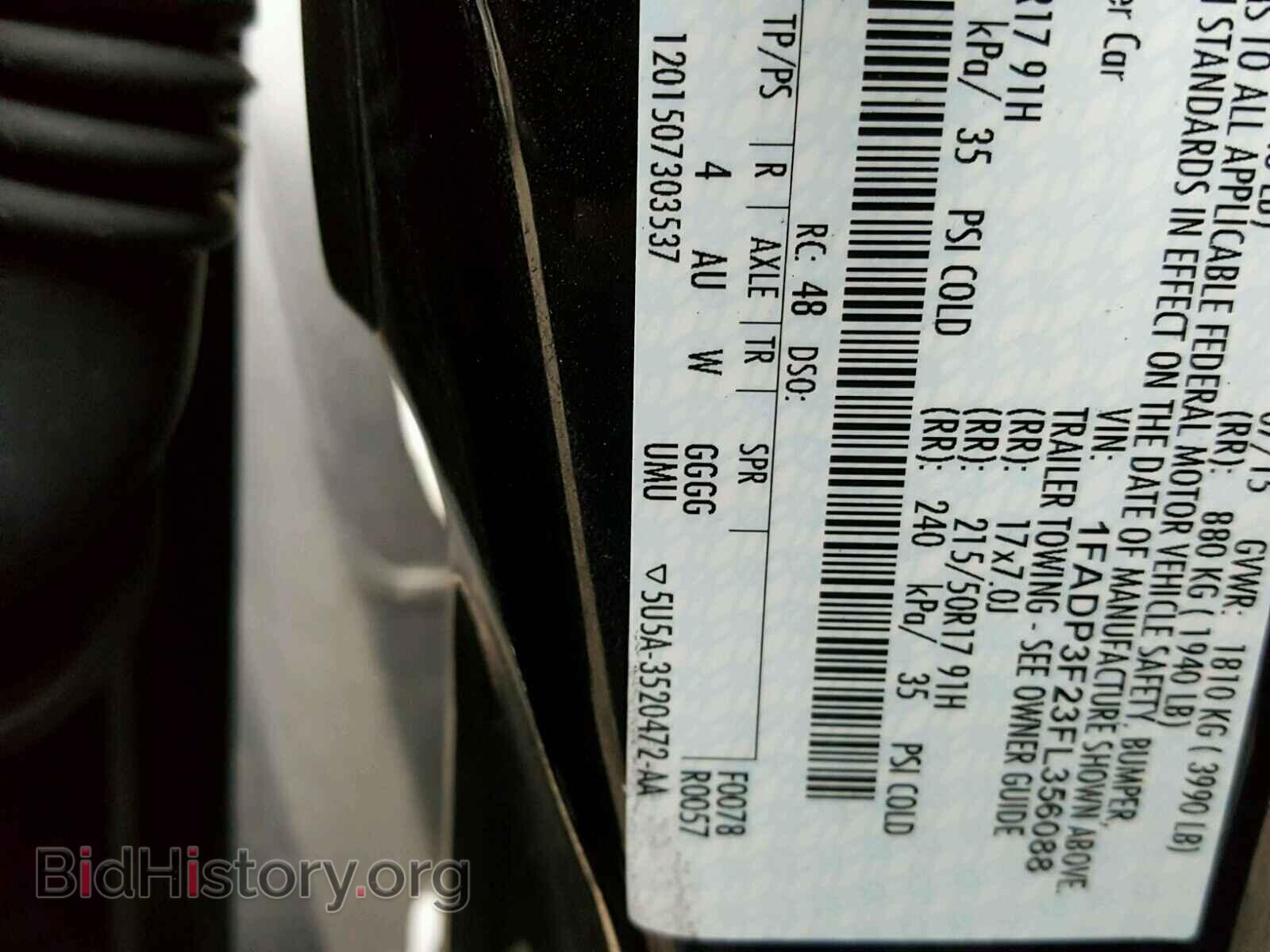 2015 FORD FOCUS - VIN: 1FADP3F23FL356088 - Photo 10