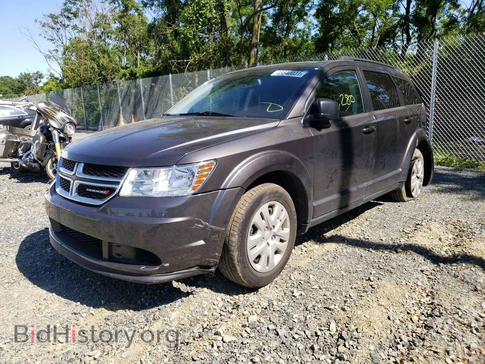 2018 DODGE JOURNEY - VIN: 3C4PDCAB5JT527640 - Фото 2