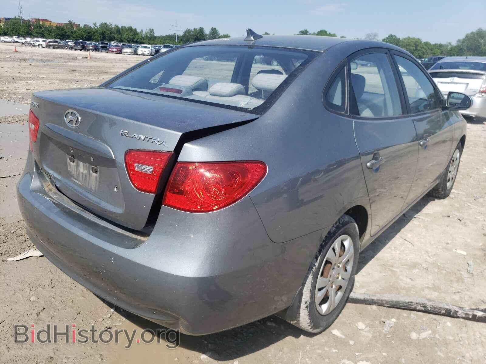2009 HYUNDAI ELANTRA - VIN: KMHDU46D49U798768 - Фото 4