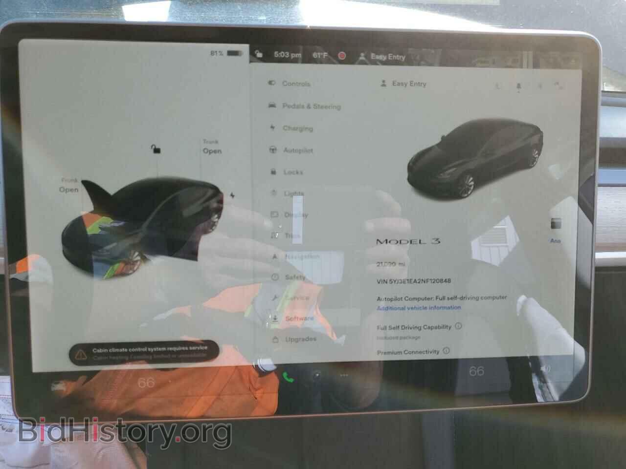 2022 TESLA MODEL 3 - VIN: 5YJ3E1EA2NF120848 - Photo 9