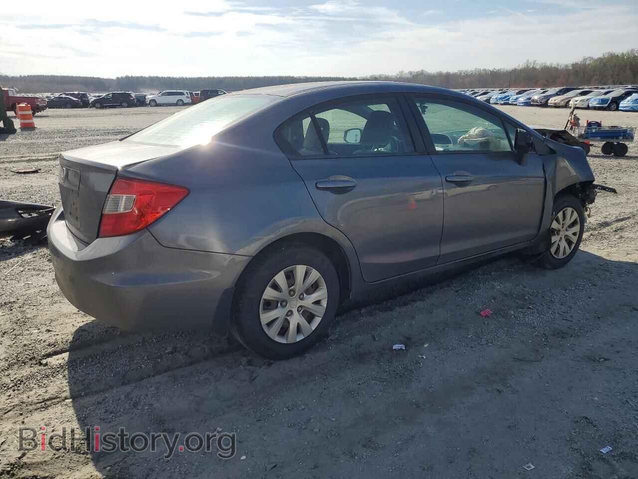 2012 HONDA CIVIC - VIN: 19XFB2F5XCE062424 - Фото 3