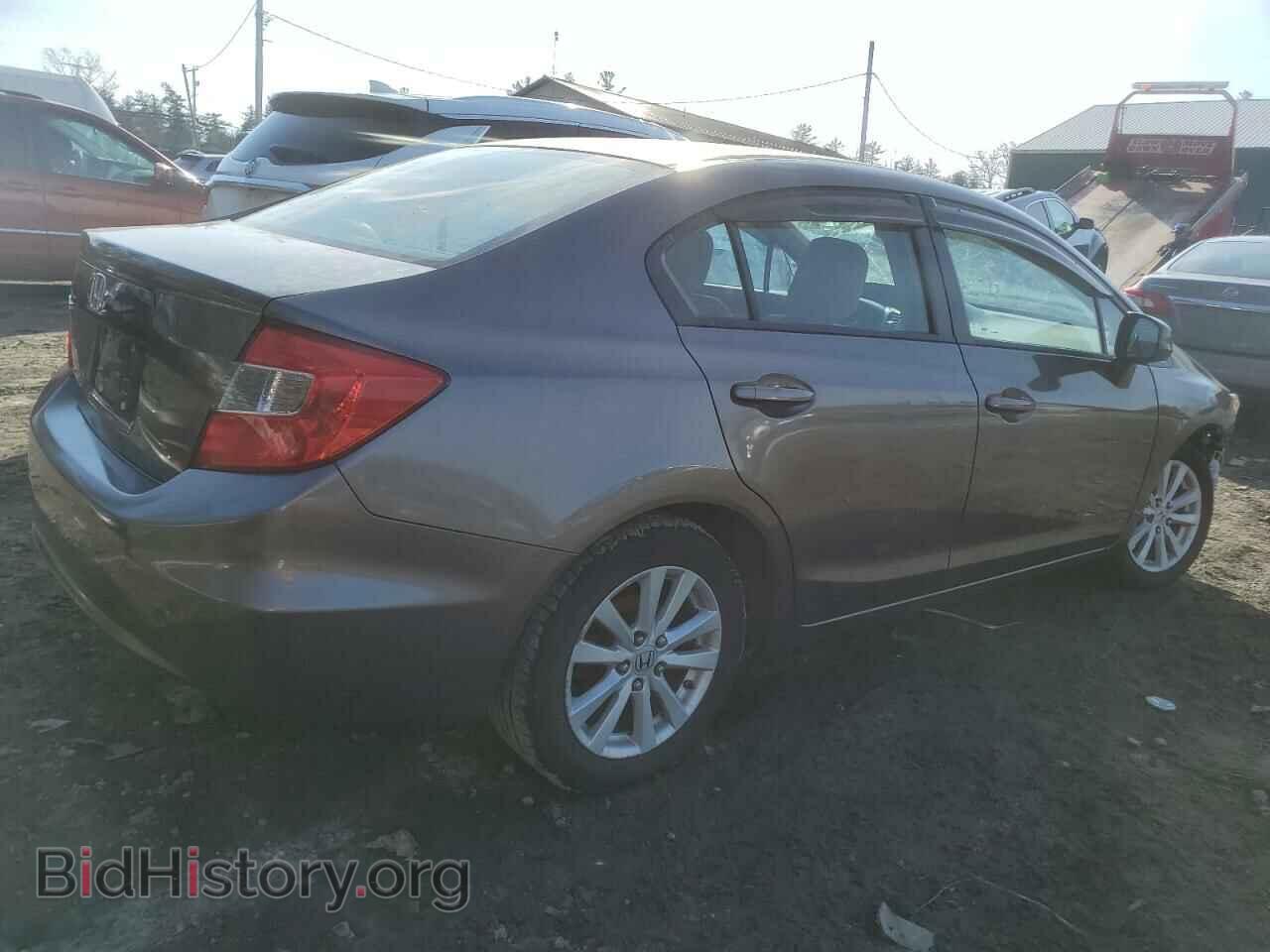 2012 HONDA CIVIC - VIN: 2HGFB2F83CH528971 - Фото 3