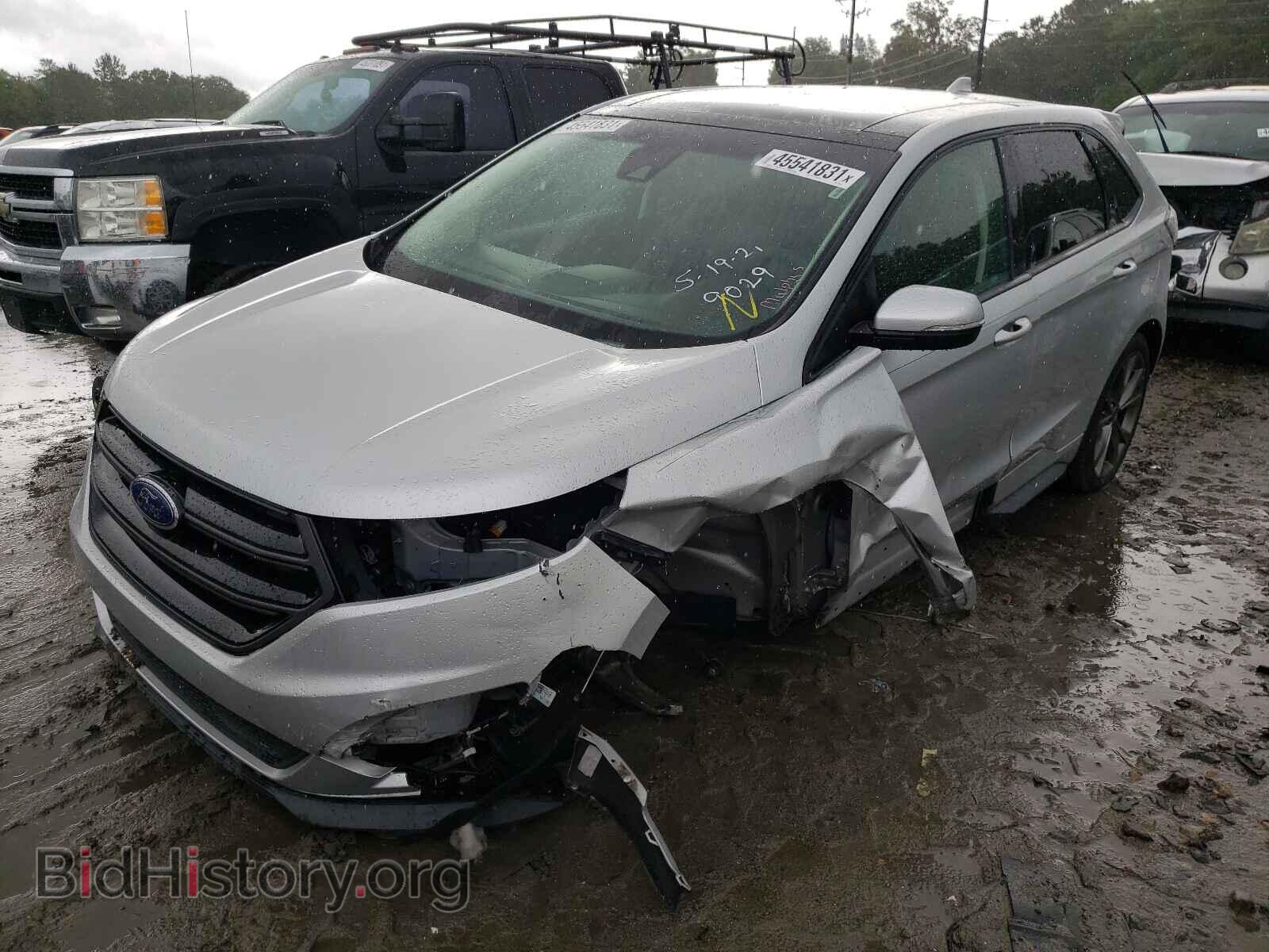2017 FORD EDGE - VIN: 2FMPK4AP6HBB09029 - Фото 2
