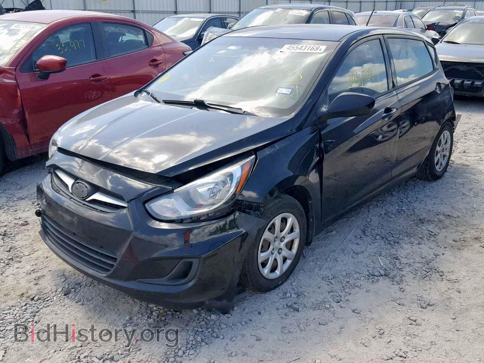 2013 HYUNDAI ACCENT - VIN: KMHCT5AE7DU075977 - Фото 2