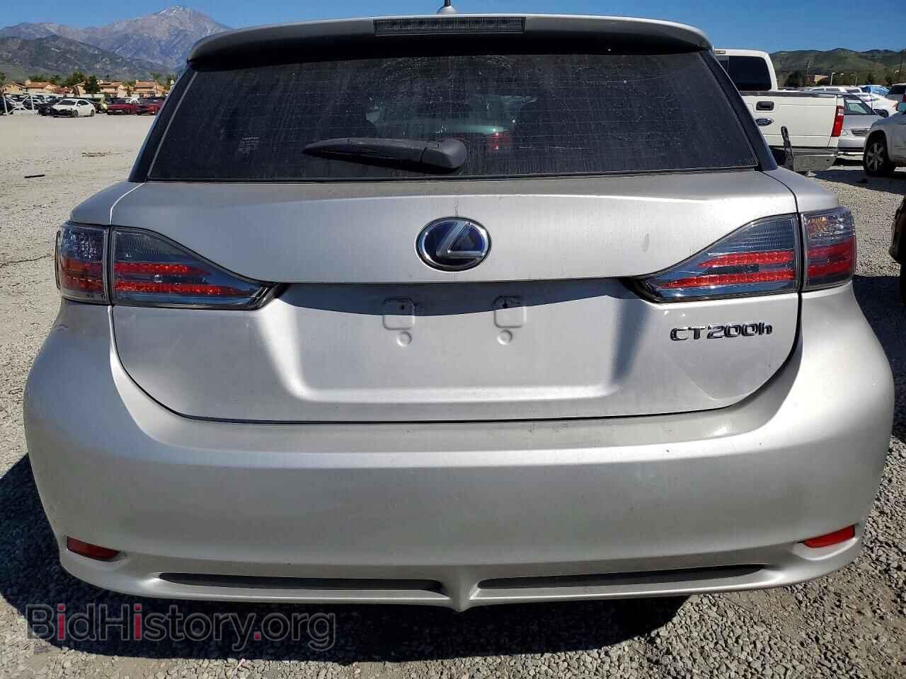 2012 LEXUS CT 200 - VIN: JTHKD5BH3C2061458 - Фото 6