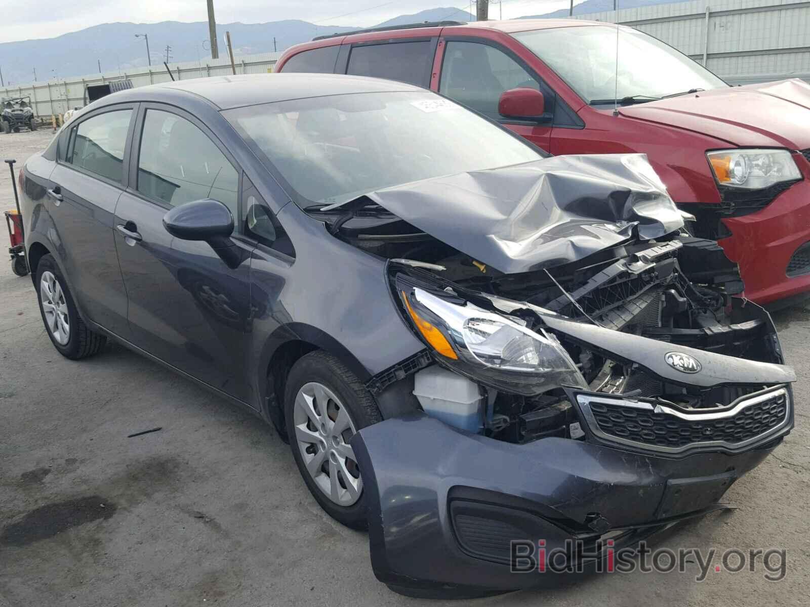 Photo KNADN4A36D6207768 - KIA RIO EX 2013