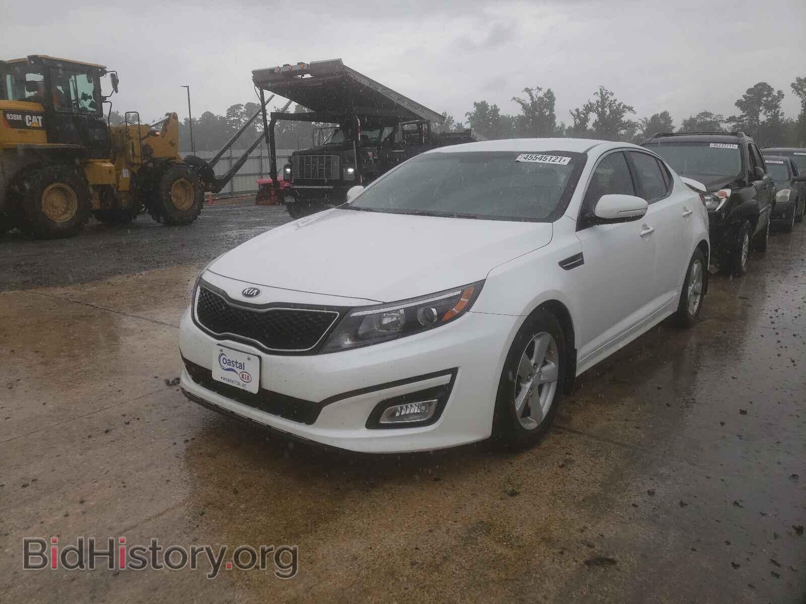 2015 KIA OPTIMA - VIN: KNAGM4A77F5647056 - Фото 2