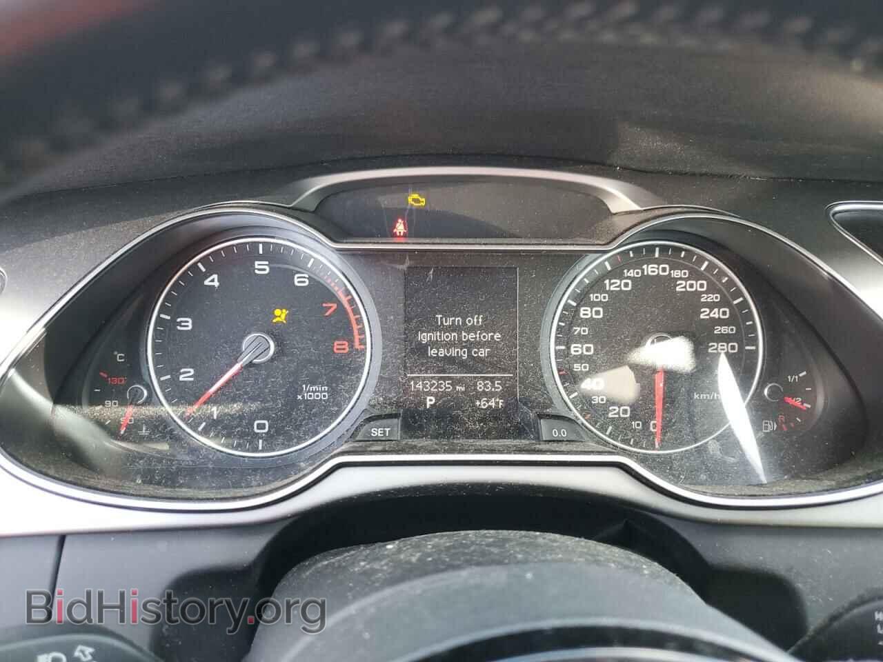 2013 AUDI A4 - VIN: WAUBFCFL7DN008385 - Фото 9
