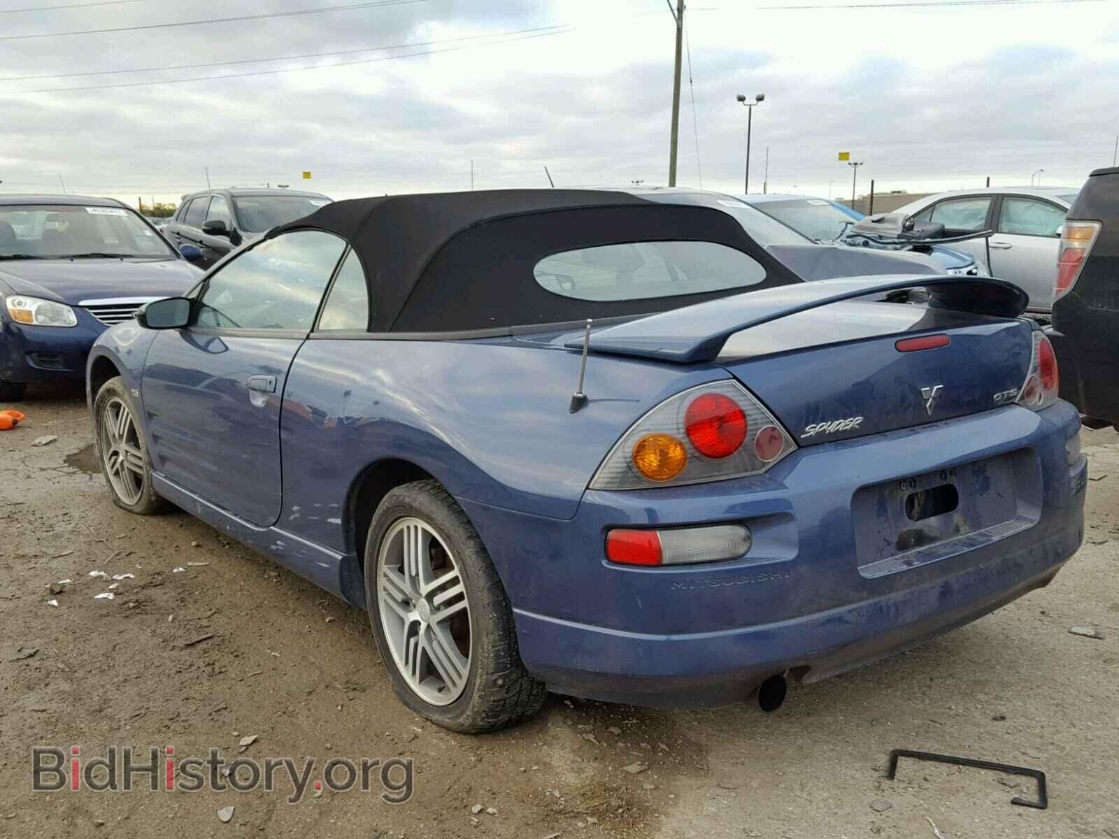 2003 MITSUBISHI ECLIPSE - VIN: 4A3AE75H03E168772 - Фото 3