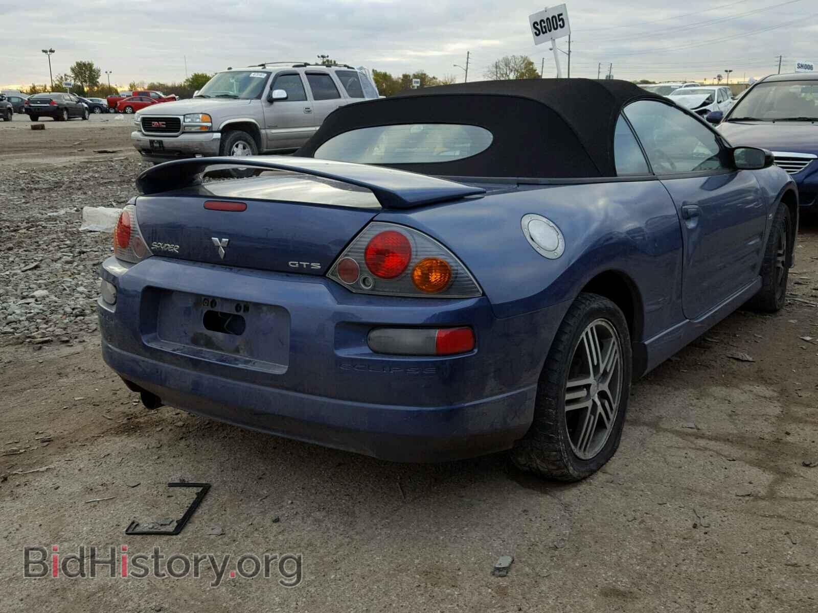 2003 MITSUBISHI ECLIPSE - VIN: 4A3AE75H03E168772 - Фото 4