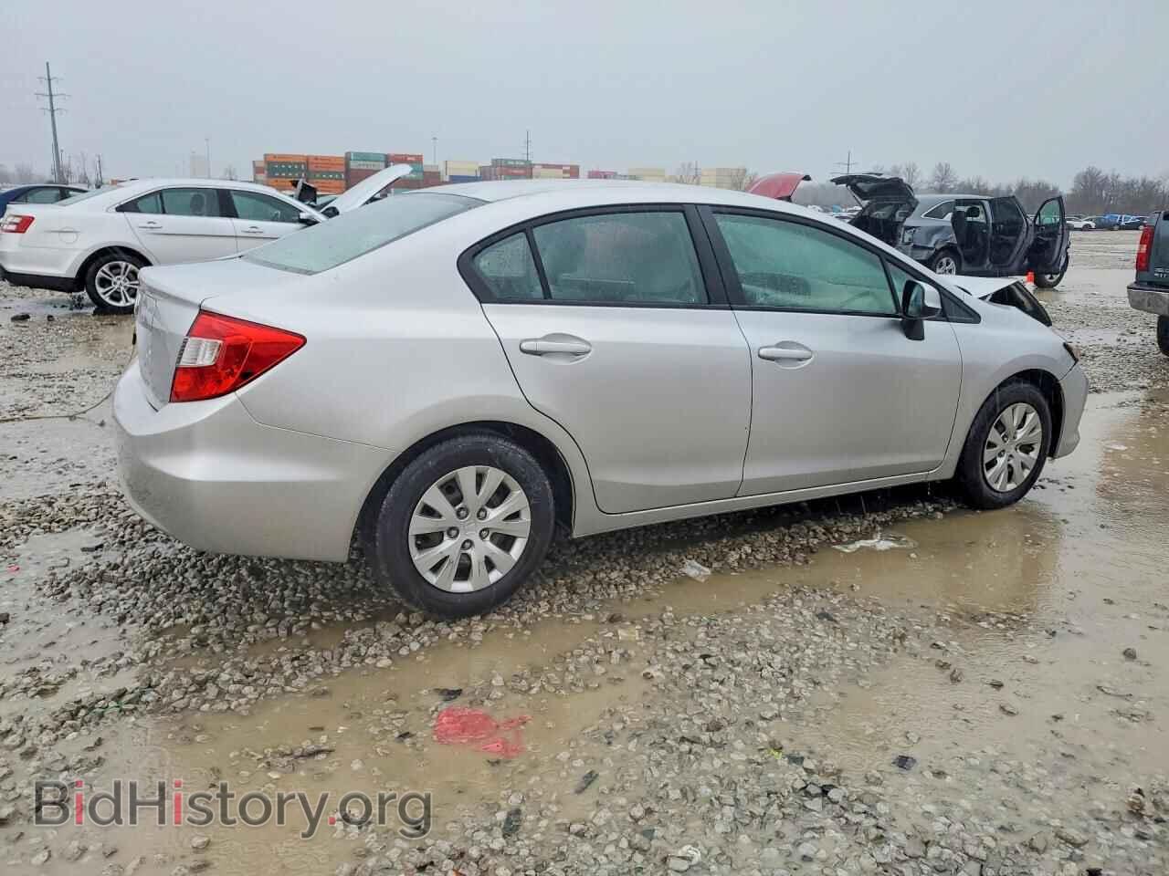 2012 HONDA CIVIC - VIN: 2HGFB2F51CH334543 - Фото 3