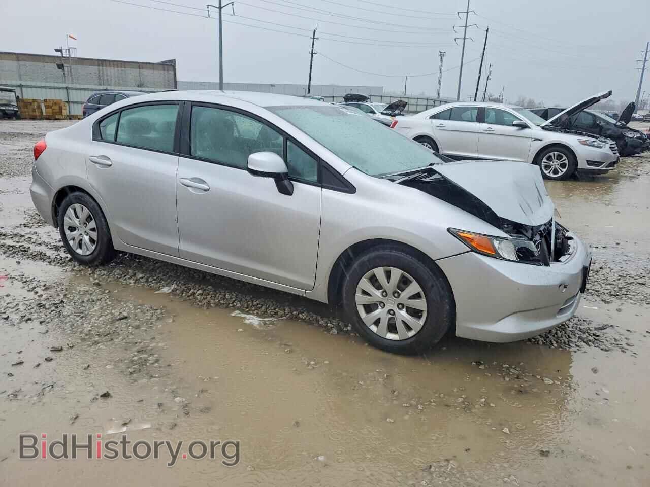 2012 HONDA CIVIC - VIN: 2HGFB2F51CH334543 - Фото 4