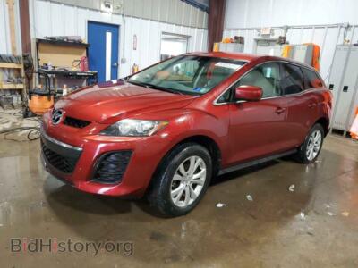 2011 Mazda CX-7, бордовый — VIN JM3ER4CL0B0395638, Copart