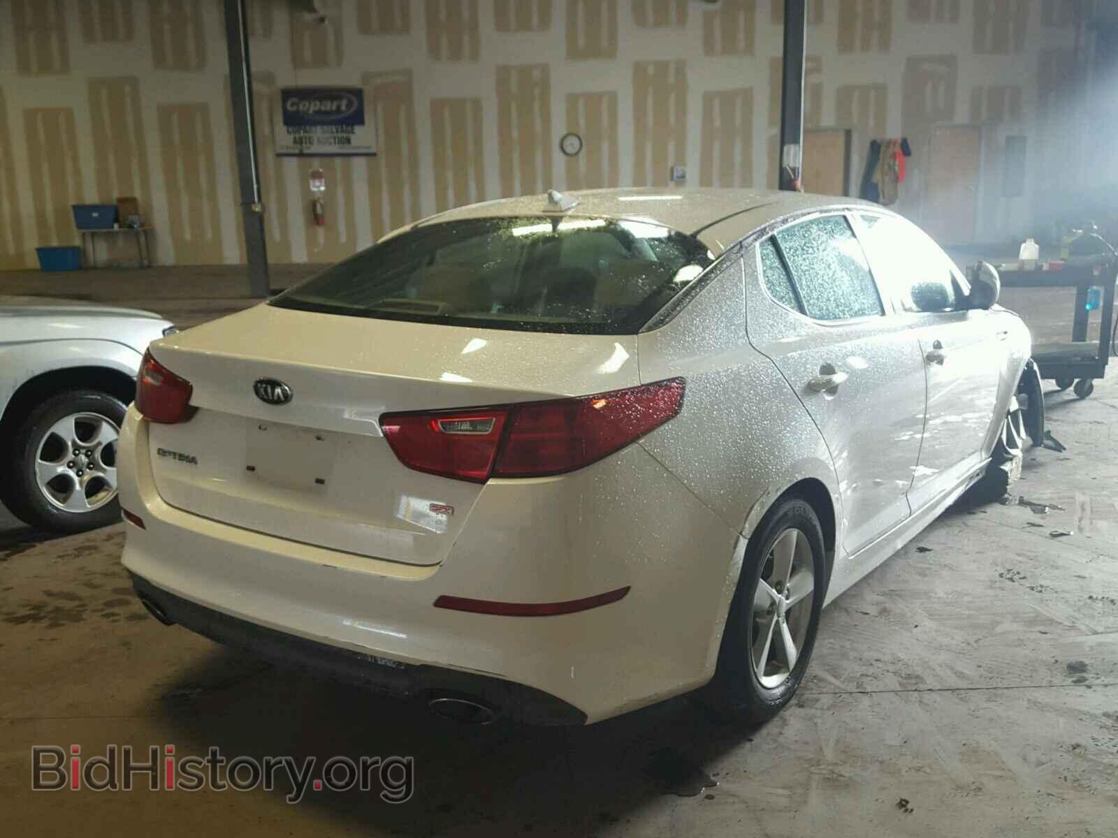 2015 KIA OPTIMA - VIN: KNAGM4A77F5649700 - Фото 4