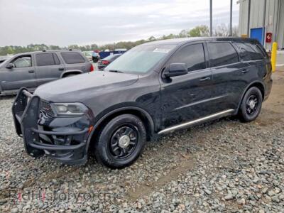 2021 Dodge DURANGO Pursuit, черный — VIN 1C4SDJFT9MC696818, Copart