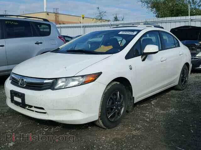 2012 HONDA CIVIC LX - VIN: 2HGFB2F46CH048677 - Фото 2