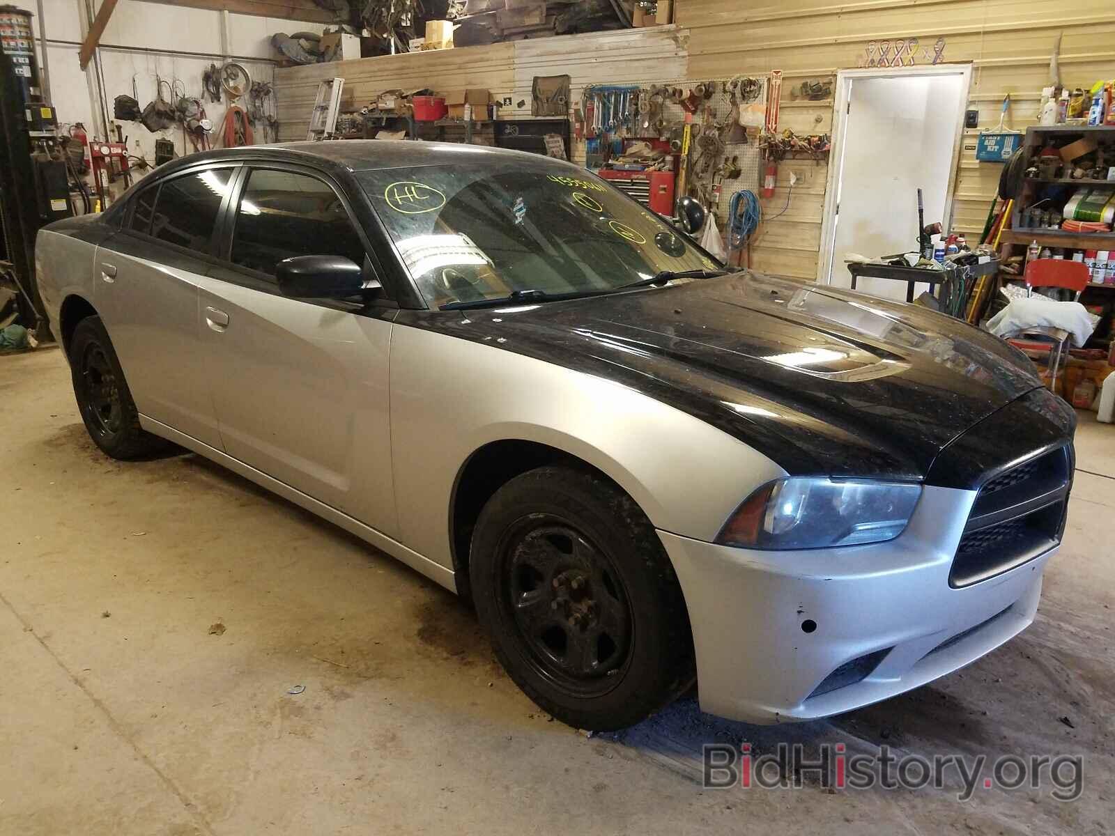 Photo 2C3CDXAT5CH228826 - DODGE CHARGER 2012
