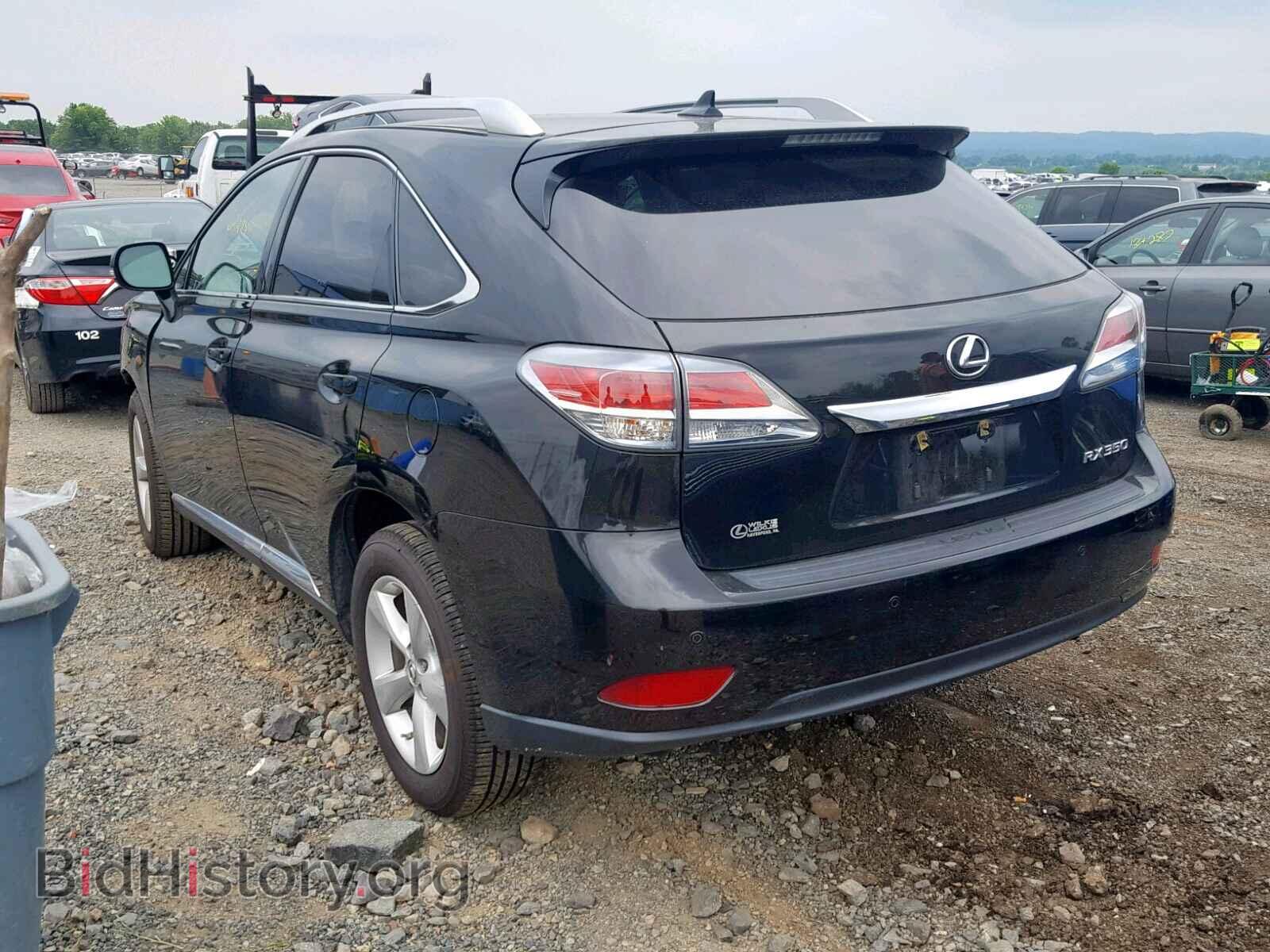 2013 LEXUS RX 350 - VIN: 2T2BK1BA3DC222800 - Фото 3