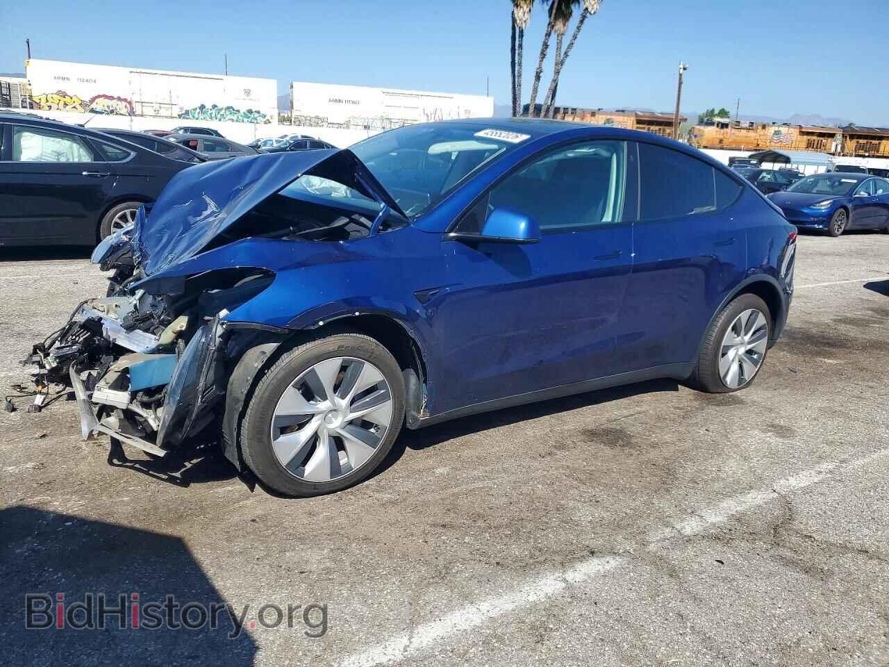 Photo 5YJYGDED4MF116536 - TESLA MODEL Y 2021
